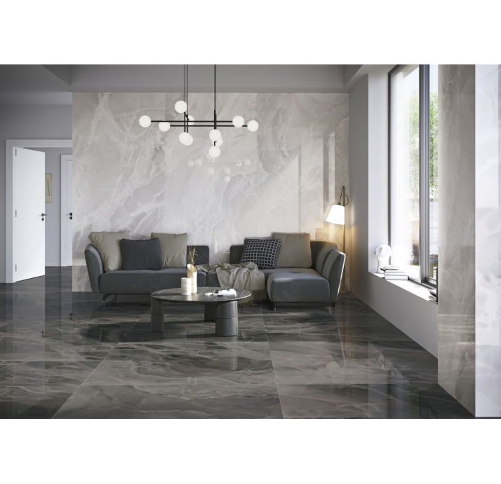 Керамическая плитка MYSTICA WHITE 60X120X10,5 Поверхность: Полированная (NCR06139)