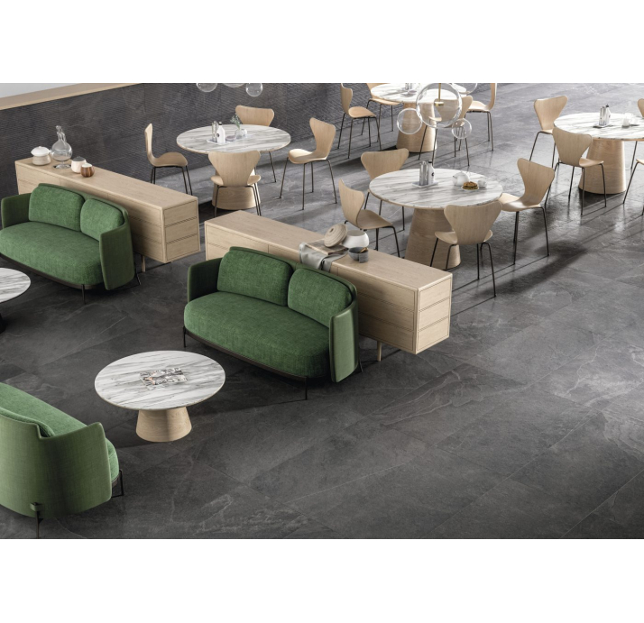 Керамическая плитка OVERLAND Антрацитовая 60X60X20 Поверхность: Матовая (NCR06755)