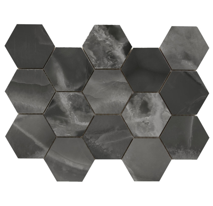 Керамическая плитка MYSTICA BLACK 32,5X22,5X9 Поверхность: Полированная (NCR06154)