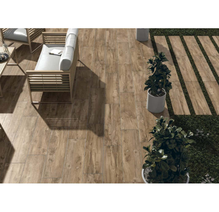 Керамическая плитка NEBRASKA OAK 30X120X20 Поверхность: Матовая (NCR06199)