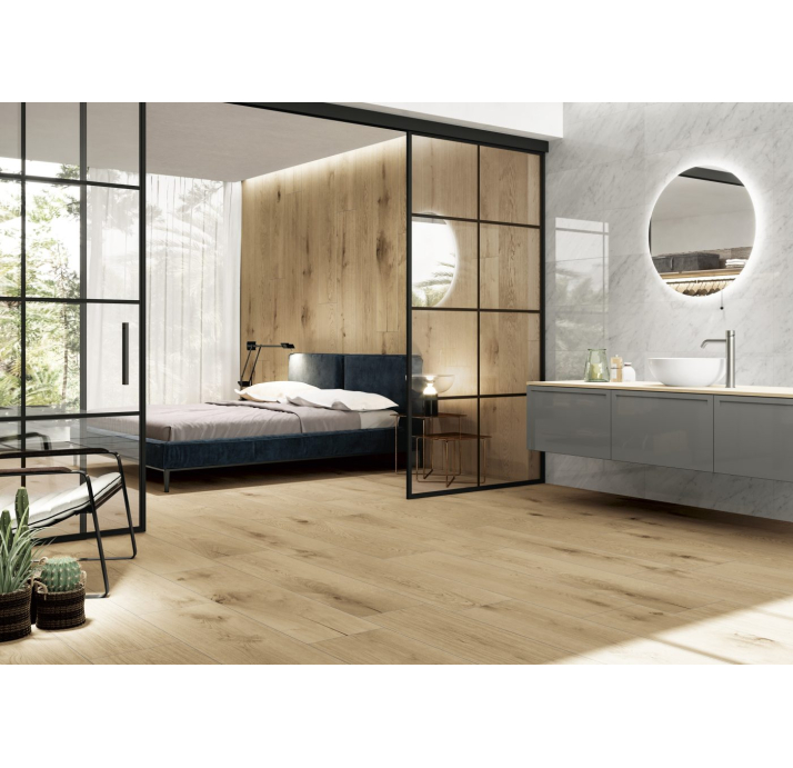 Керамическая плитка VERMONT OAK 23X120X8,5 Поверхность: Матовая (NCR07464)