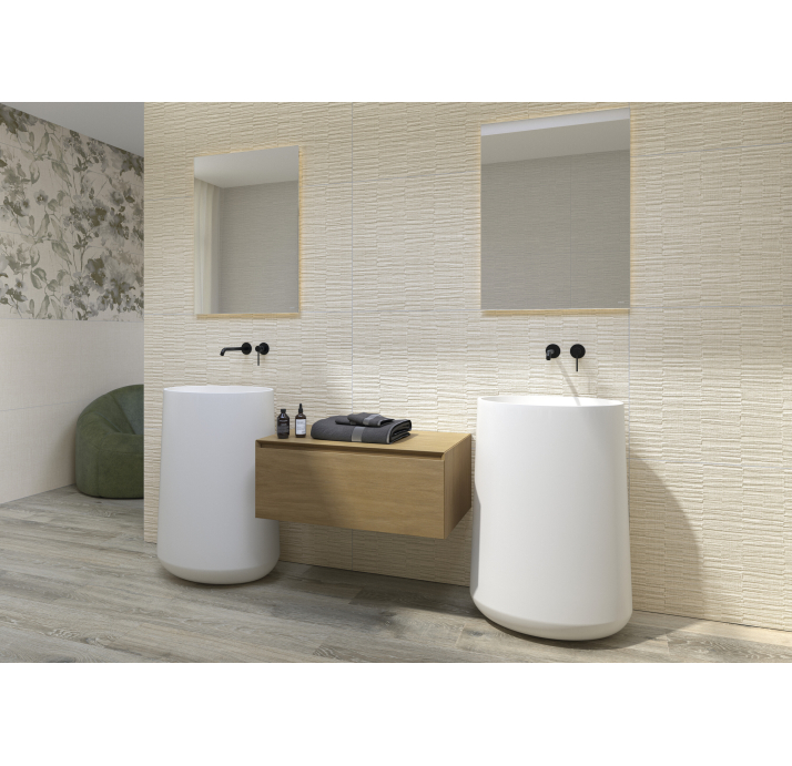 Керамическая плитка VILLORE IVORY 60X120X7 Поверхность: Матовая (NCR07541)