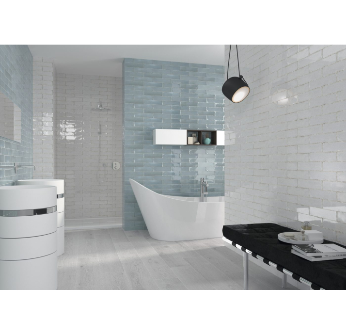 Керамическая плитка SOUL WHITE 7,5X30X8,6 Поверхность: Полированная (NCR07175)
