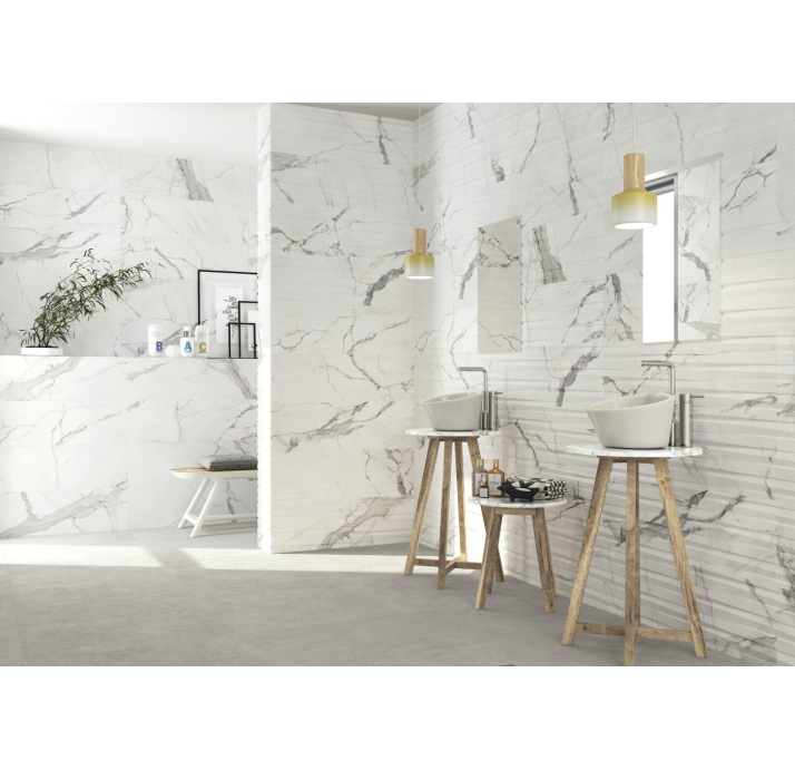 Керамическая плитка STATUARIO <> 30X90X10,8 Поверхность: Матовая (NCR07232)