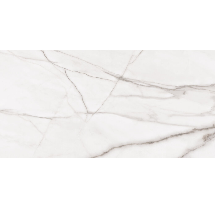 Керамическая плитка SABINE WHITE 60X120X10,5 Поверхность: Полированная (NCR07099)