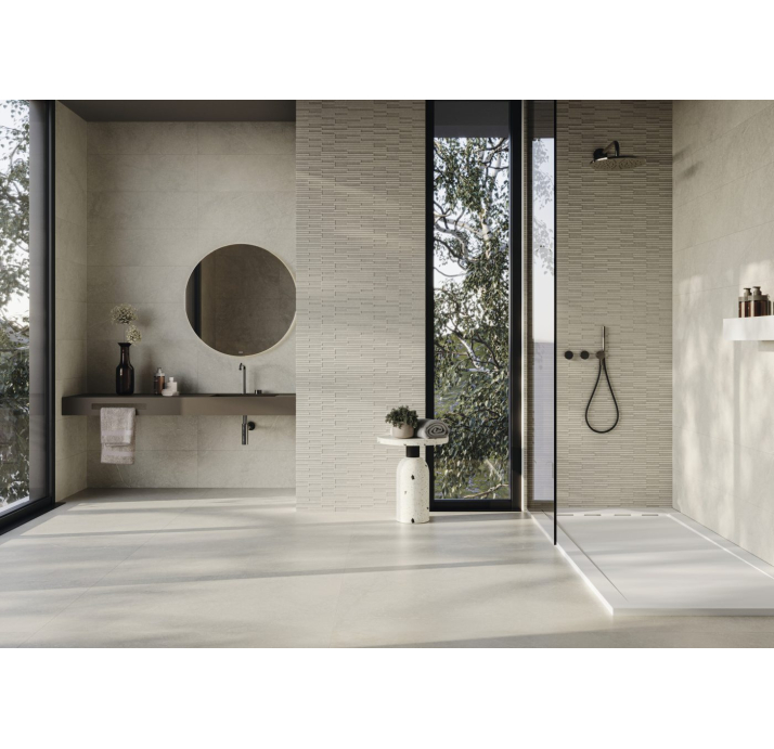 Керамическая плитка MUNICH WHITE 30X90X8,7 Поверхность: Матовая (NCR06116)