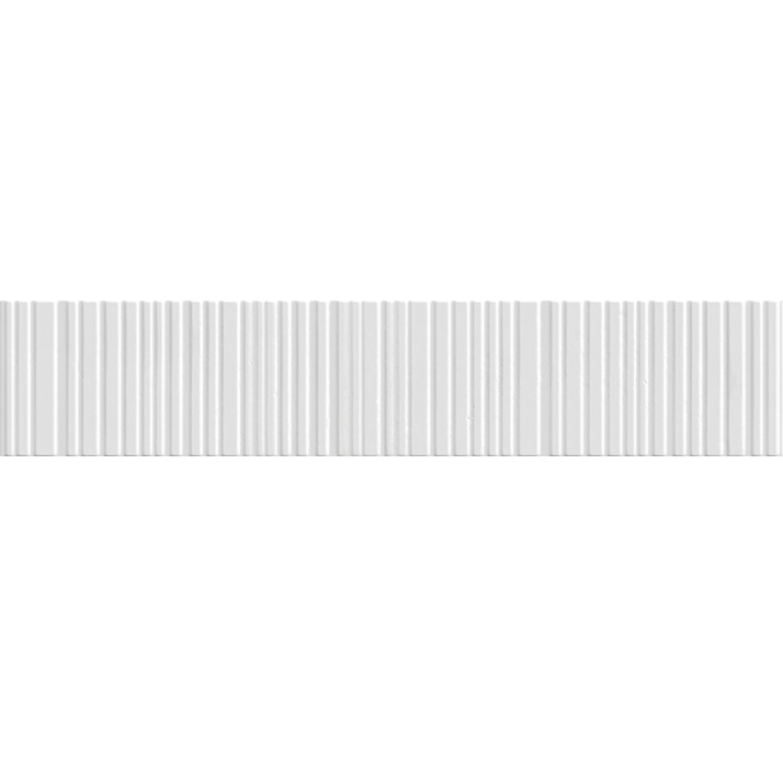 Керамическая плитка RAIN WHITE 5X25X9 Поверхность: Полированная (NCR06970)