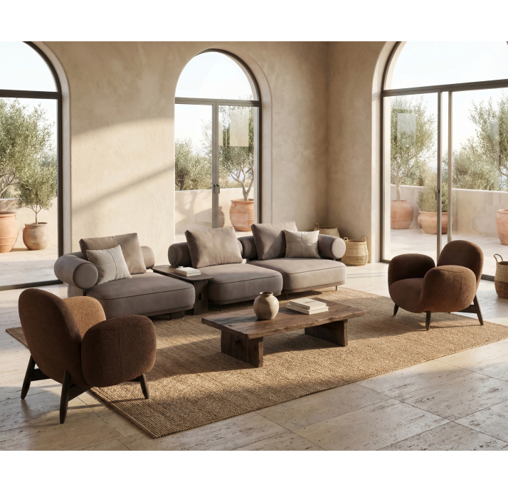 Кресло OLAF 98/LENDUM 206/HR40/Массив/