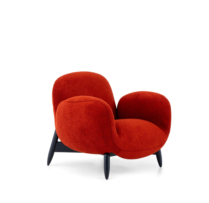 Кресло OLAF 98/LENDUM RED/HR40/Массив/