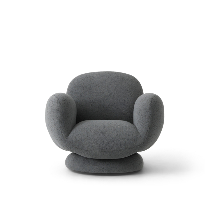 Кресло OLAF 98/LENDUM GREY/HR40/встроенные/