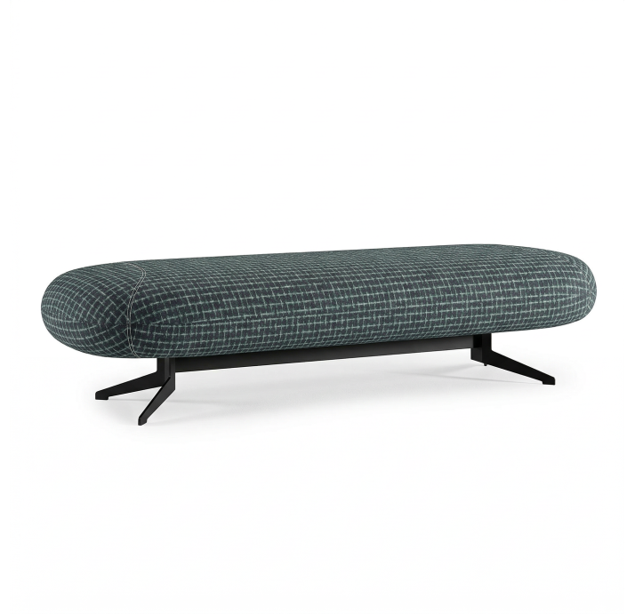 Банкетка VIDI VICI BENCH 165X60X42 см. MIURA 451 DARK GREEN / (NRM06502)