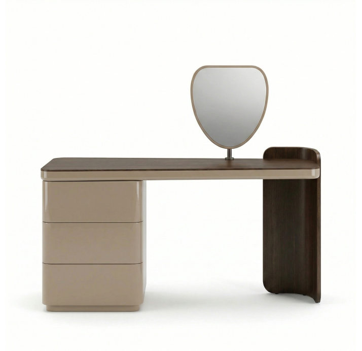 Туалетный столик AURA DRESSER SANDSTONE Walnut 1 SANDSTONE 145X59X83 СМ. (NRM06504)