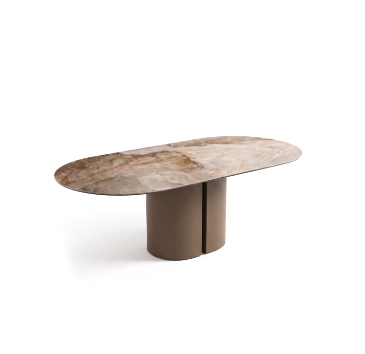 Стол обеденный CRESCEND DINING TABLE CRESCEND EMPT REVE DE REY CHOCO 220X100X74 СМ. (NRM06535)