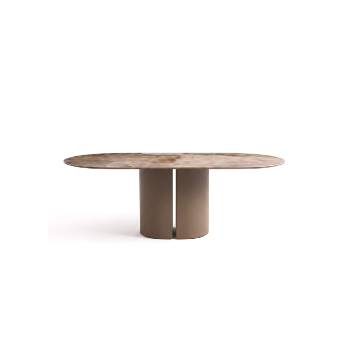 Стол обеденный CRESCEND DINING TABLE CRESCEND EMPT REVE DE REY CHOCO 220X100X74 СМ. (NRM06535)