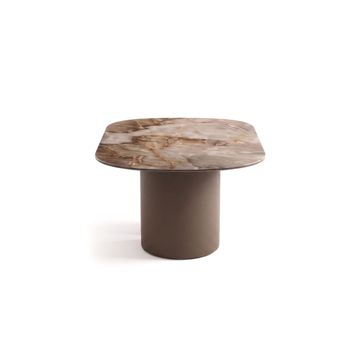 Стол обеденный CRESCEND DINING TABLE CRESCEND EMPT REVE DE REY CHOCO 220X100X74 СМ. (NRM06535)