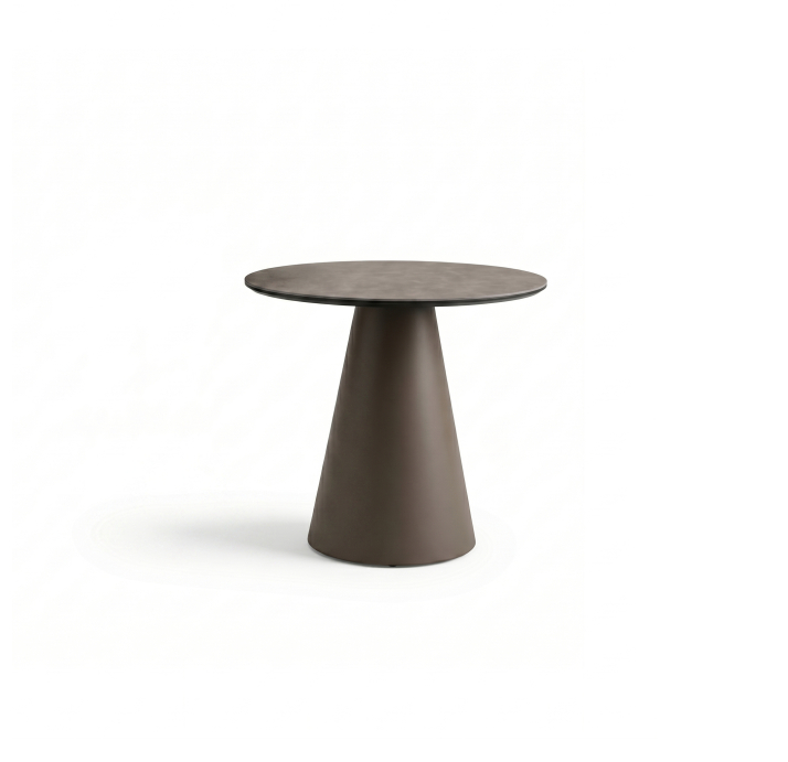 Стол приставной MUSHROOM SIDE TABLE EMPT TAUPE  50X50X48 СМ. (NRM06538)