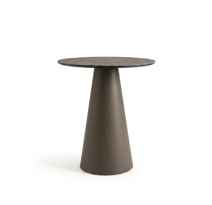Стол приставной MUSHROOM SIDE TABLE EMPT TAUPE  50X50X58 СМ. (NRM06537)