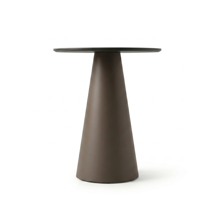 Стол приставной MUSHROOM SIDE TABLE EMPT TAUPE  50X50X58 СМ. (NRM06537)