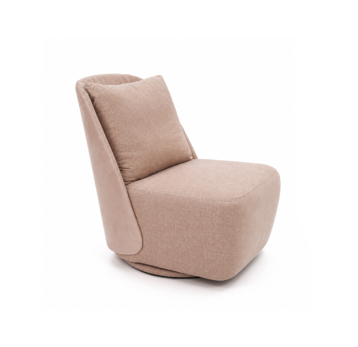 Кресло HUGO KING 75/ESCANA ROSE/NOBLESSE ROSE/встроенные/