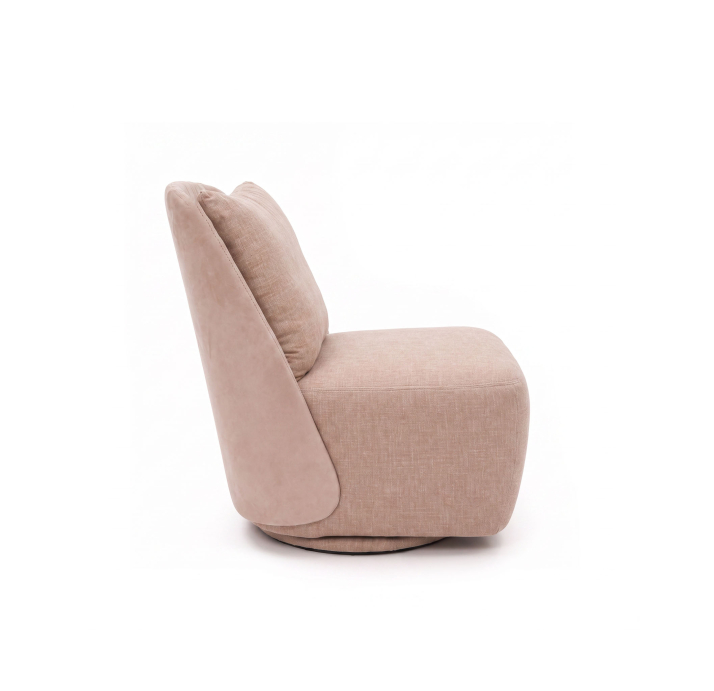 Кресло HUGO KING 75/ESCANA ROSE/NOBLESSE ROSE/встроенные/