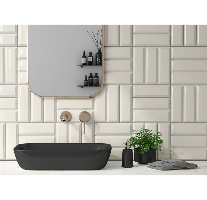 Керамическая плитка Sevilla TAUPE 7,5X22,5X10 Поверхность: Глянцевая (NCR07921)