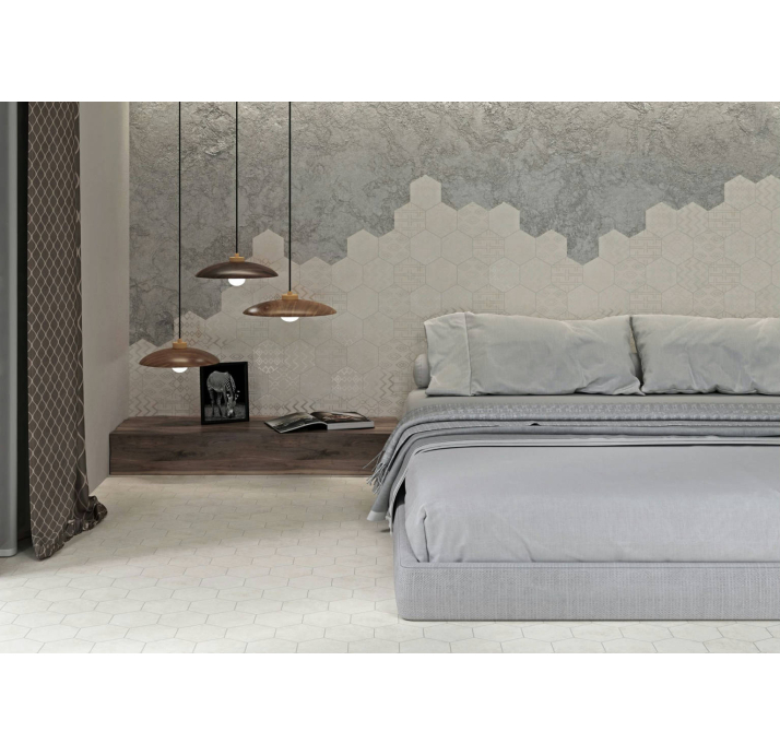 Керамическая плитка CUSTOM Ivory Decor 14X16X10 Поверхность: Матовая (NCR07785)