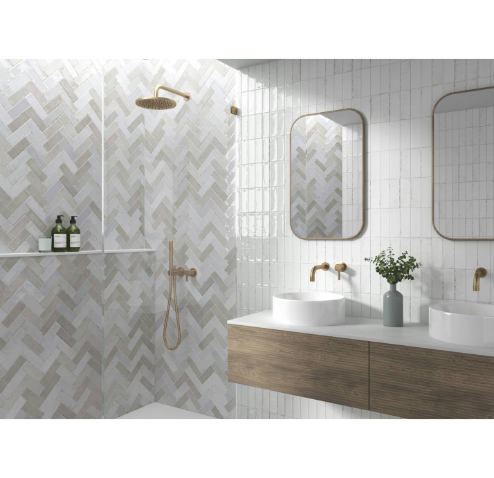 Керамогранит Calpe WHITE 5X15X10 Поверхность: Глянцевая (NCR07654)