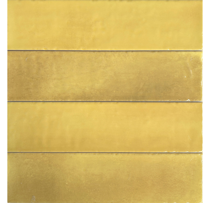 Керамическая плитка Alcanar YELLOW 7,5X30X10 Поверхность: Глянцевая (NCR08048)