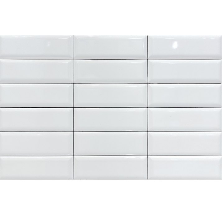 Керамогранит Ikon WHITE 5X15X10 Поверхность: Глянцевая (NCR07987)