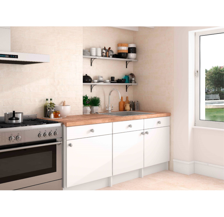 Керамическая плитка Stonegate CREAM 12X35X10 Поверхность: Матовая (NCR07936)