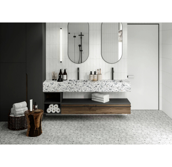 Керамическая плитка Emotion WHITE 7,5X30X10 Поверхность: Матовая (NCR07717)