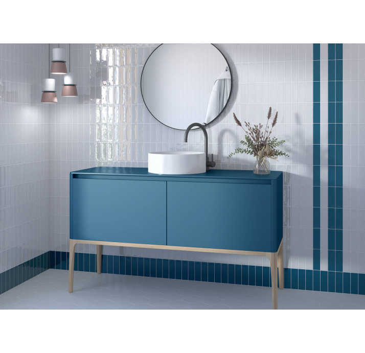 Керамогранит ALTEA WHITE 5X15X10 Поверхность: Глянцевая (NCR07646)
