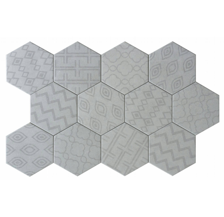 Керамическая плитка CUSTOM GREY 14X16X10 Поверхность: Матовая (NCR07784)
