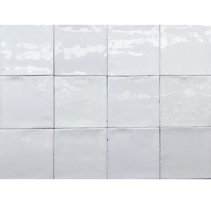 Керамогранит ZELLIGE WHITE 12X12X10 Поверхность: Глянцевая (NCR07956)