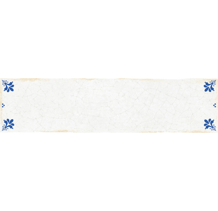 Керамическая плитка CRACKLE White Decor 7,5X30X10 Поверхность: Глянцевая (NCR07689)