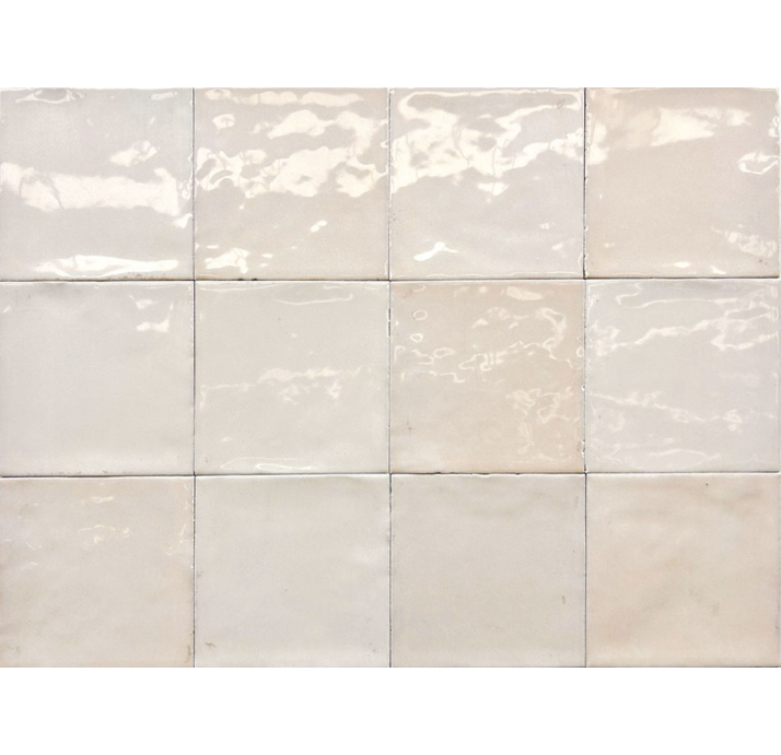 Керамогранит ZELLIGE IVORY 12X12X10 Поверхность: Глянцевая (NCR07953)