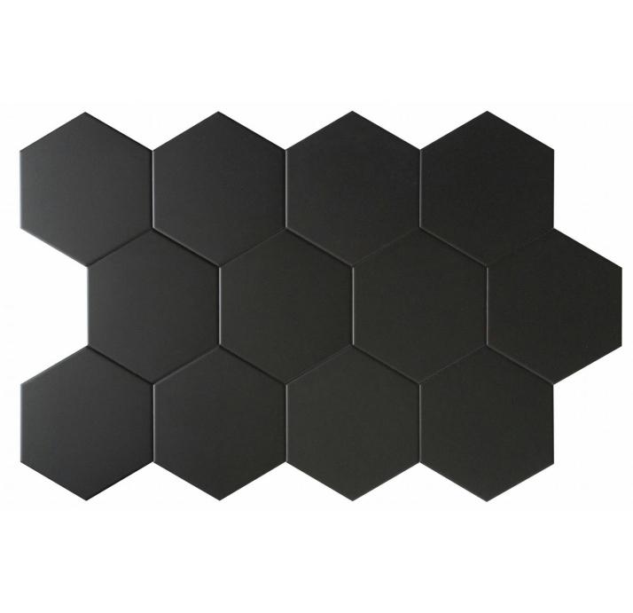 Керамогранит Essence BLACK 14X16X10 Поверхность: Сатинированная (NCR07634)