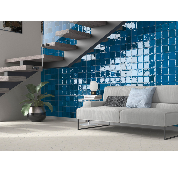 Керамогранит ZELLIGE BLUE 12X12X10 Поверхность: Глянцевая (NCR07949)