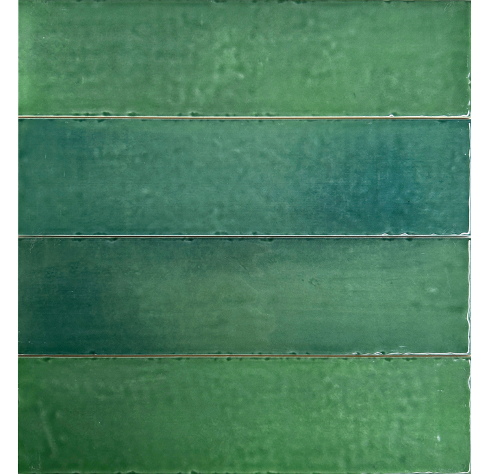 Керамическая плитка Alcanar GREEN 7,5X30X10 Поверхность: Глянцевая (NCR08044)