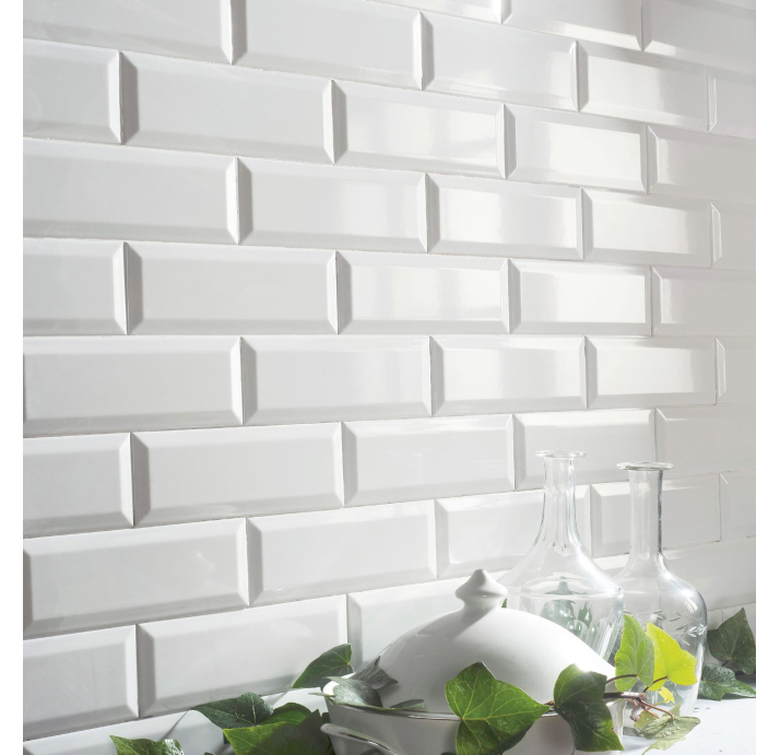 Керамическая плитка Sevilla WHITE 7,5X22,5X10 Поверхность: Глянцевая (NCR07923)
