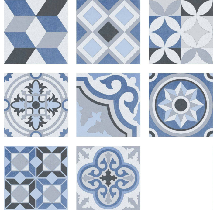 Керамогранит Matanzas Patchwork 20X20X10 Поверхность: Матовая (NCR07756)