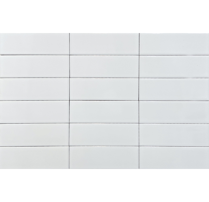 Керамогранит Ikon WHITE 5X15X10 Поверхность: Глянцевая (NCR07982)