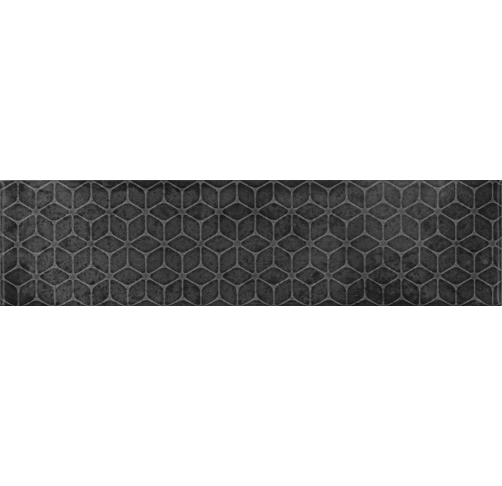 Керамическая плитка Nissel BLACK 7,5X30X10 Поверхность: Глянцевая (NCR07697)