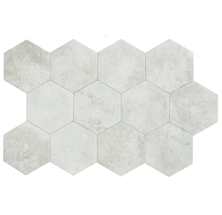 Керамогранит Nepso Nepso White 14X16X10 Поверхность: Матовая (NCR07728)