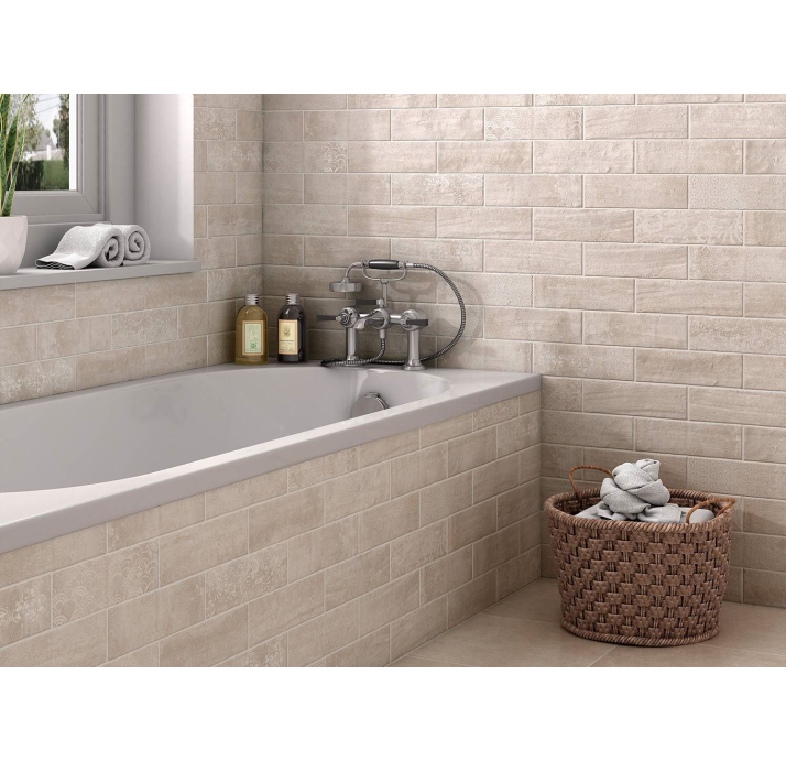 Керамическая плитка Aspen BEIGE 7,5X22,5X10 Поверхность: Матовая (NCR07831)