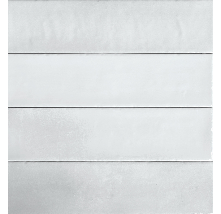 Керамическая плитка Alcanar WHITE 7,5X30X10 Поверхность: Глянцевая (NCR08047)