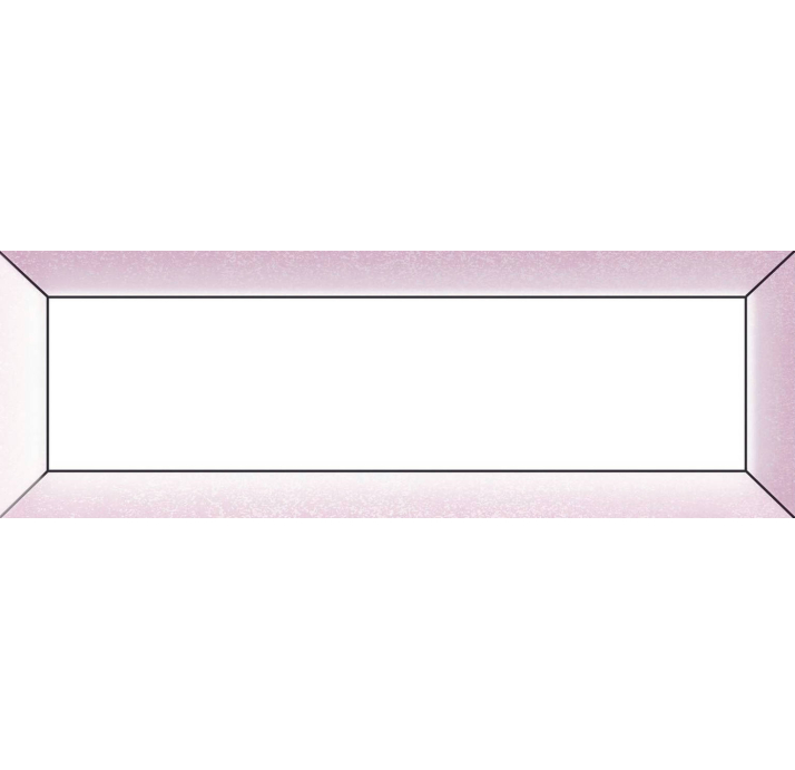Керамическая плитка Frame PINK 7,5X22,5X10 Поверхность: Глянцевая (NCR07843)