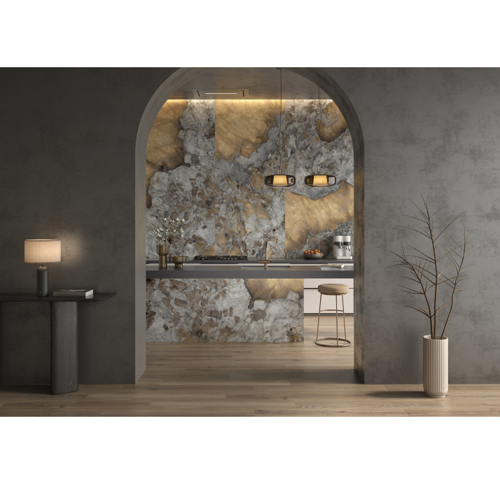 Керамогранит GEODA GOLD 120X280X6 Поверхность: Матовая (NCR08107)