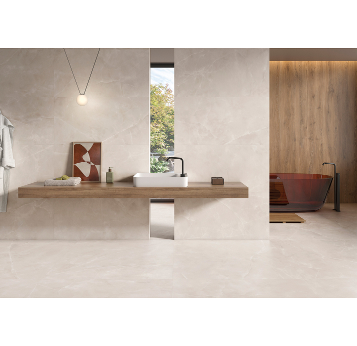 Керамогранит GEMMA CREAM 120x120x7,8 поверхность: Полированная (NCR09915)