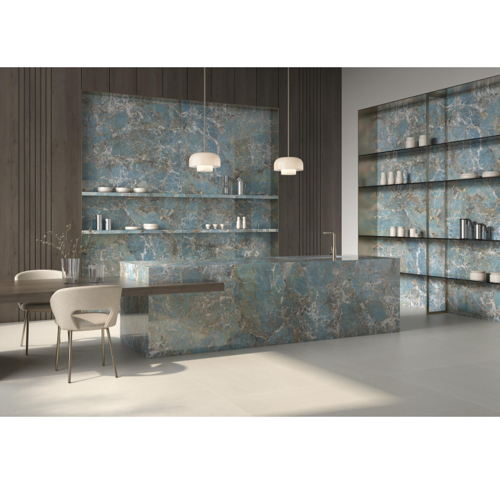 Керамогранит AMAZONITE SEAGREEN 320x160x6 поверхность: Полированная (NCR10027)